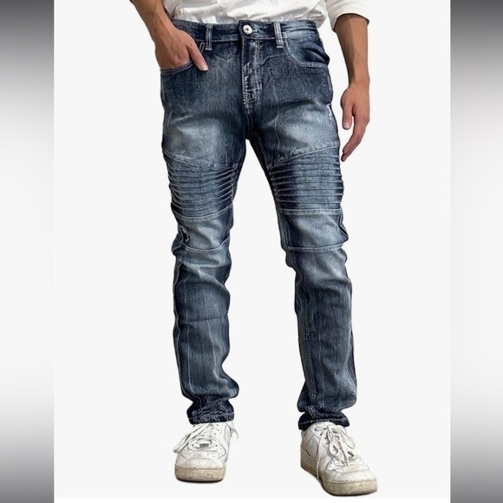 Southpole Men’s Biker Skinny Jeans